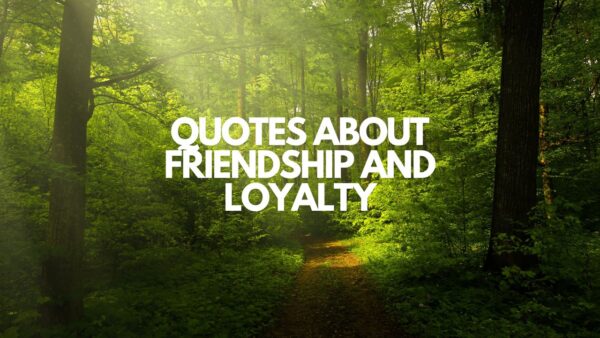 Quotes about Friendship and Loyalty