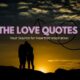 The Love Quotes